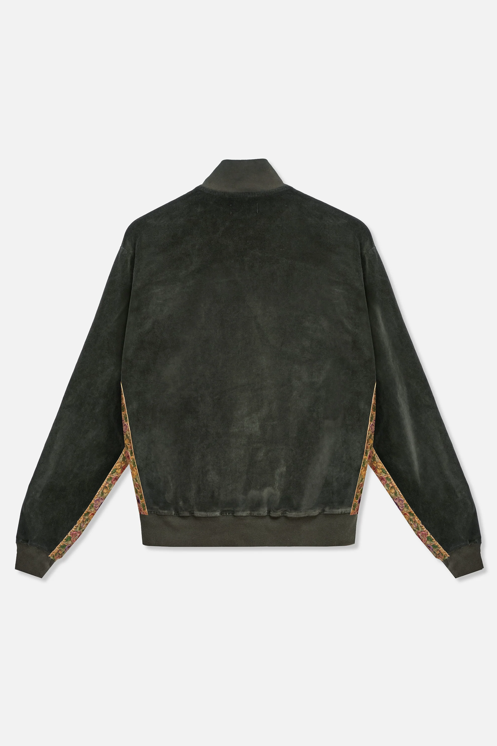 1900’s Velour Track Jacket x Bentgable - Deep Olive XL - Image 2
