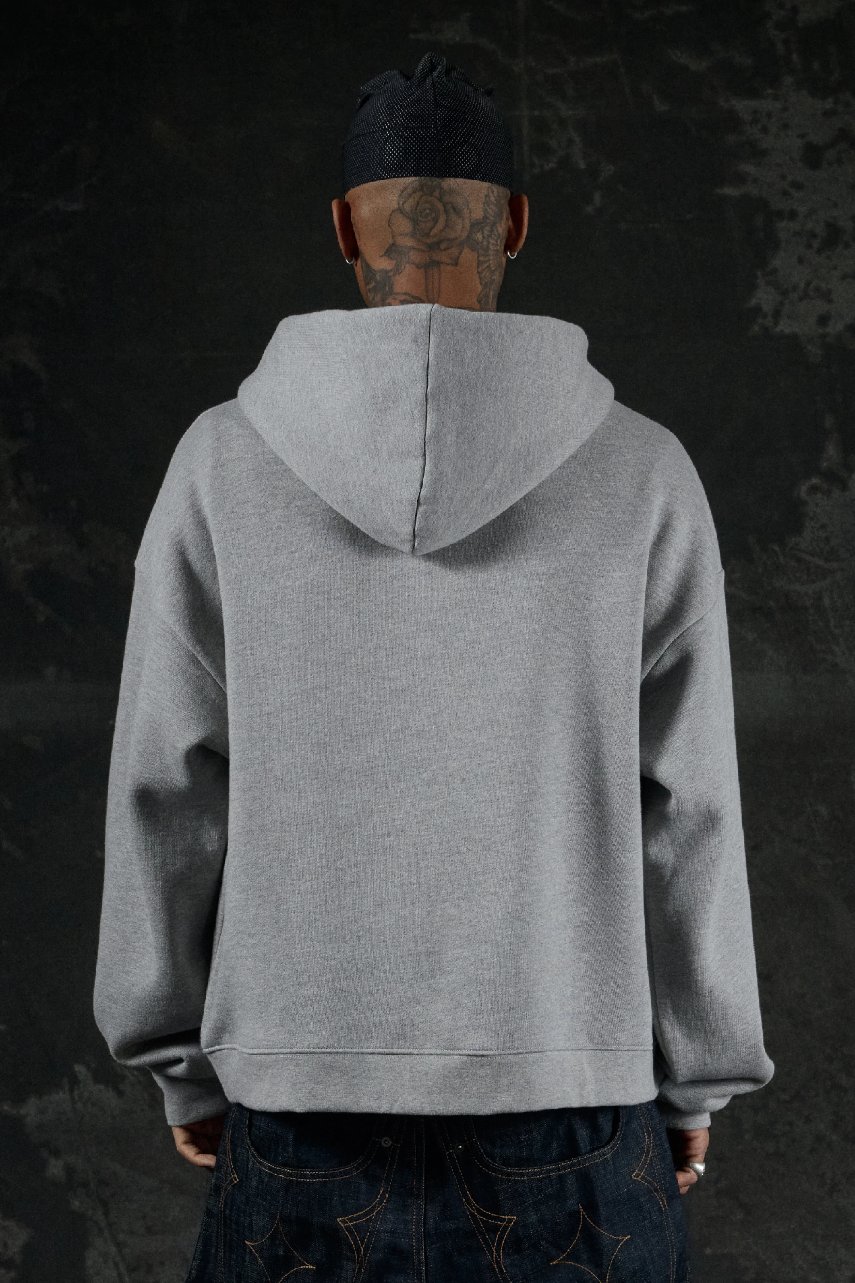 Bellwoods Supply Zip Hoodie - Heather Grey - Image 5