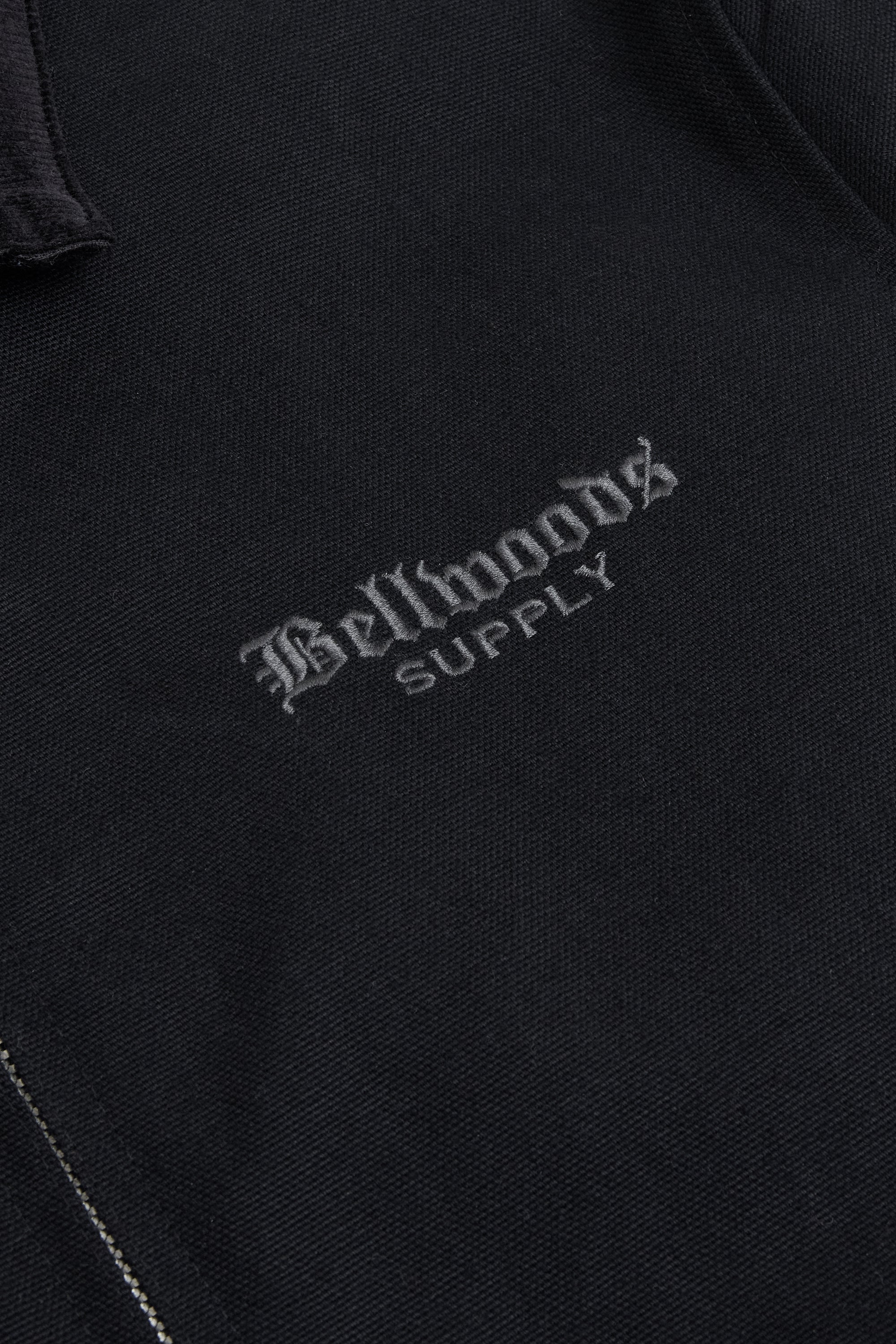 Canvas Work Jacket - Black - Image 5