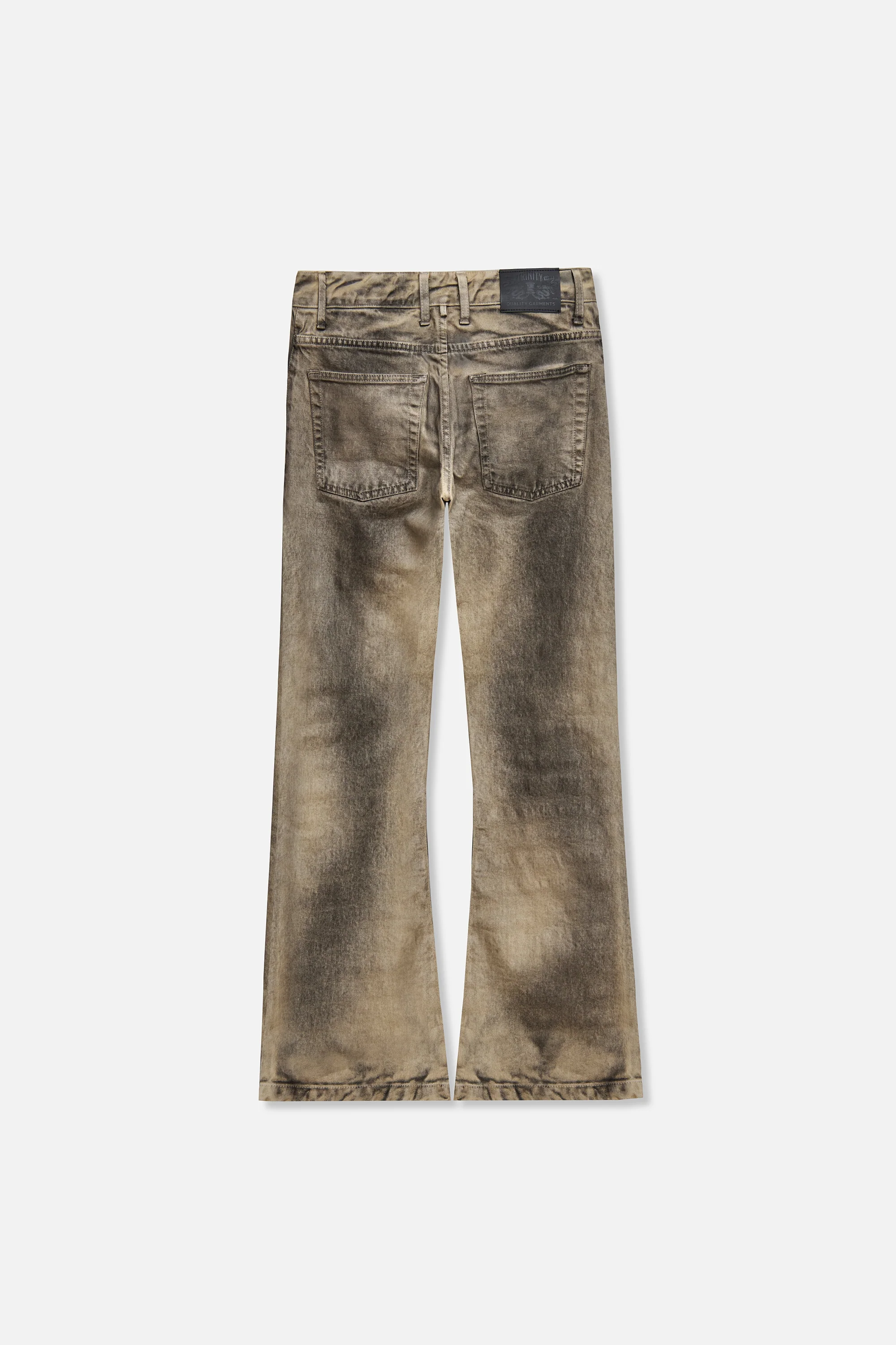 CNT Selvedge Flare Denim - Mud White - Image 5