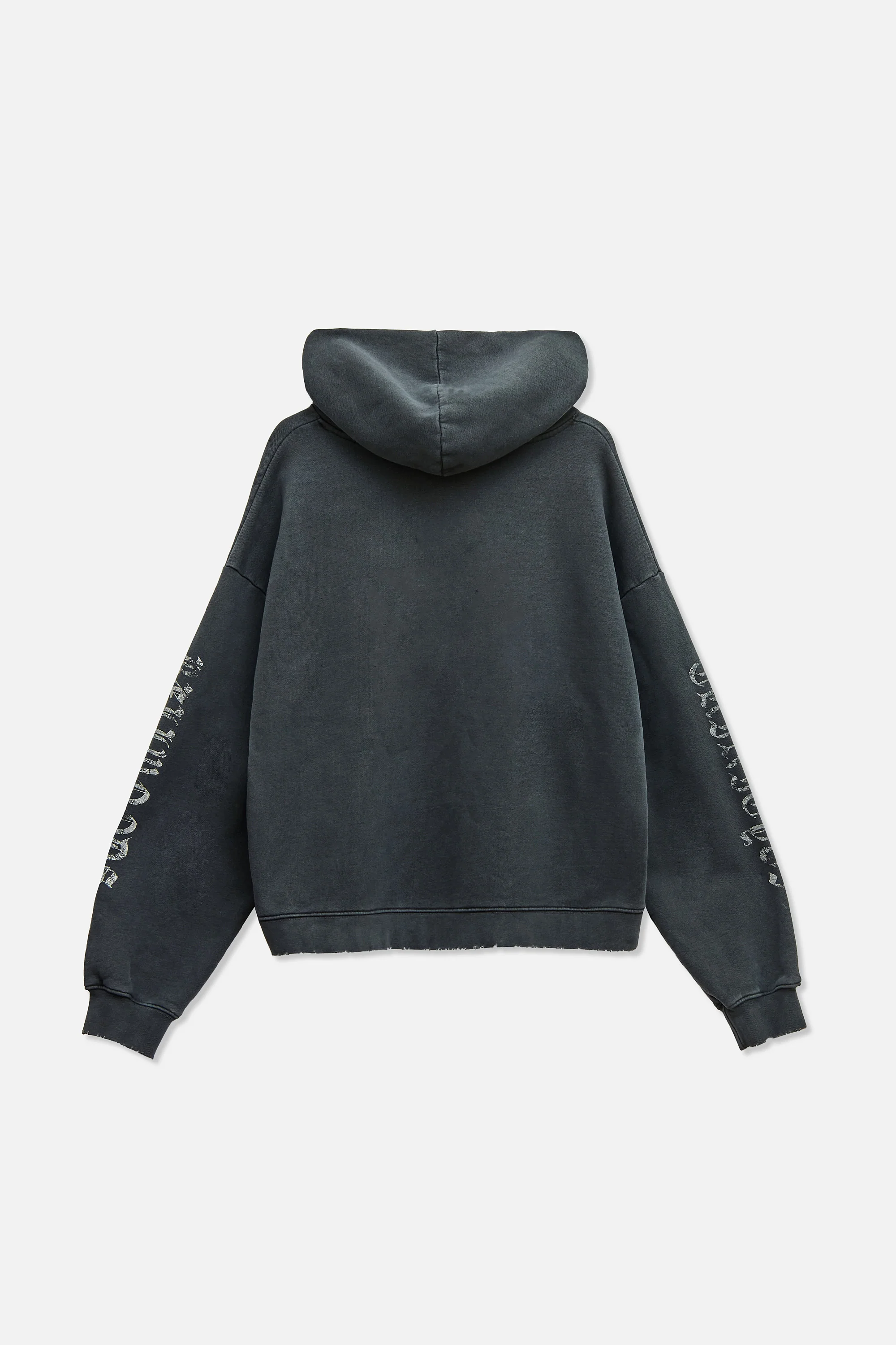 Hell Bent Zip Hoodie - Vintage Black - Image 6