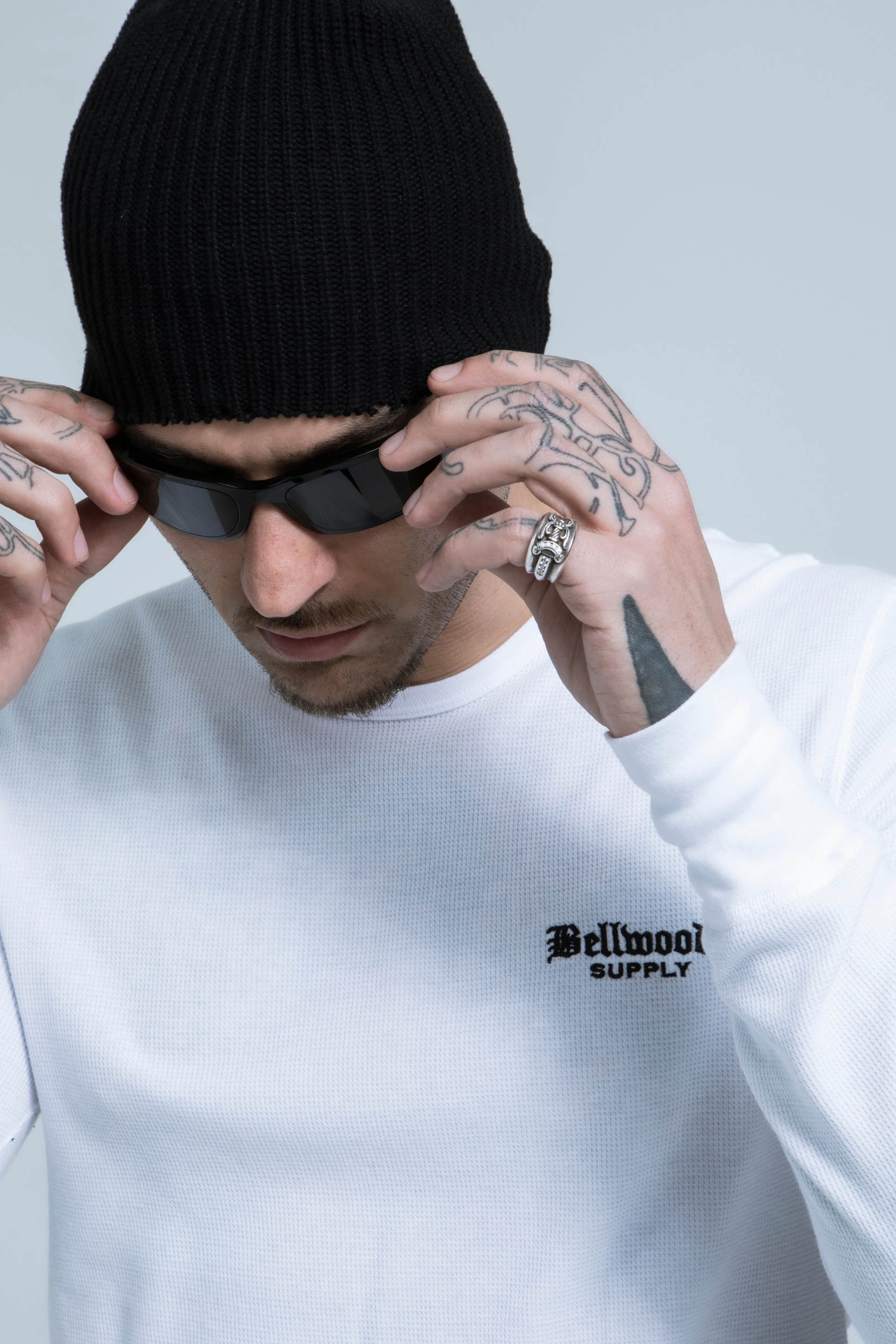Lightweight Longsleeve Supply Thermal - White - Image 3