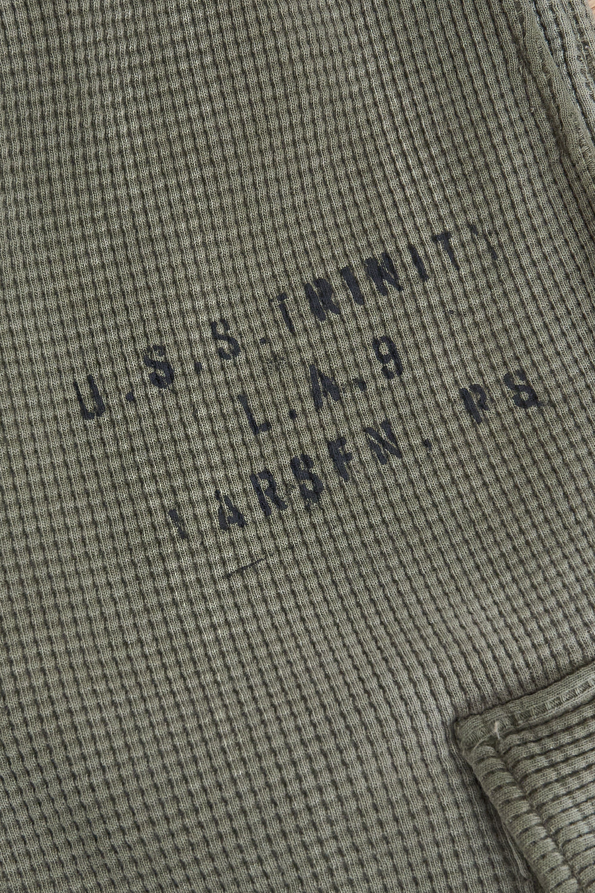 Waffle Cargo Sweatpants - Vintage Army - Image 5