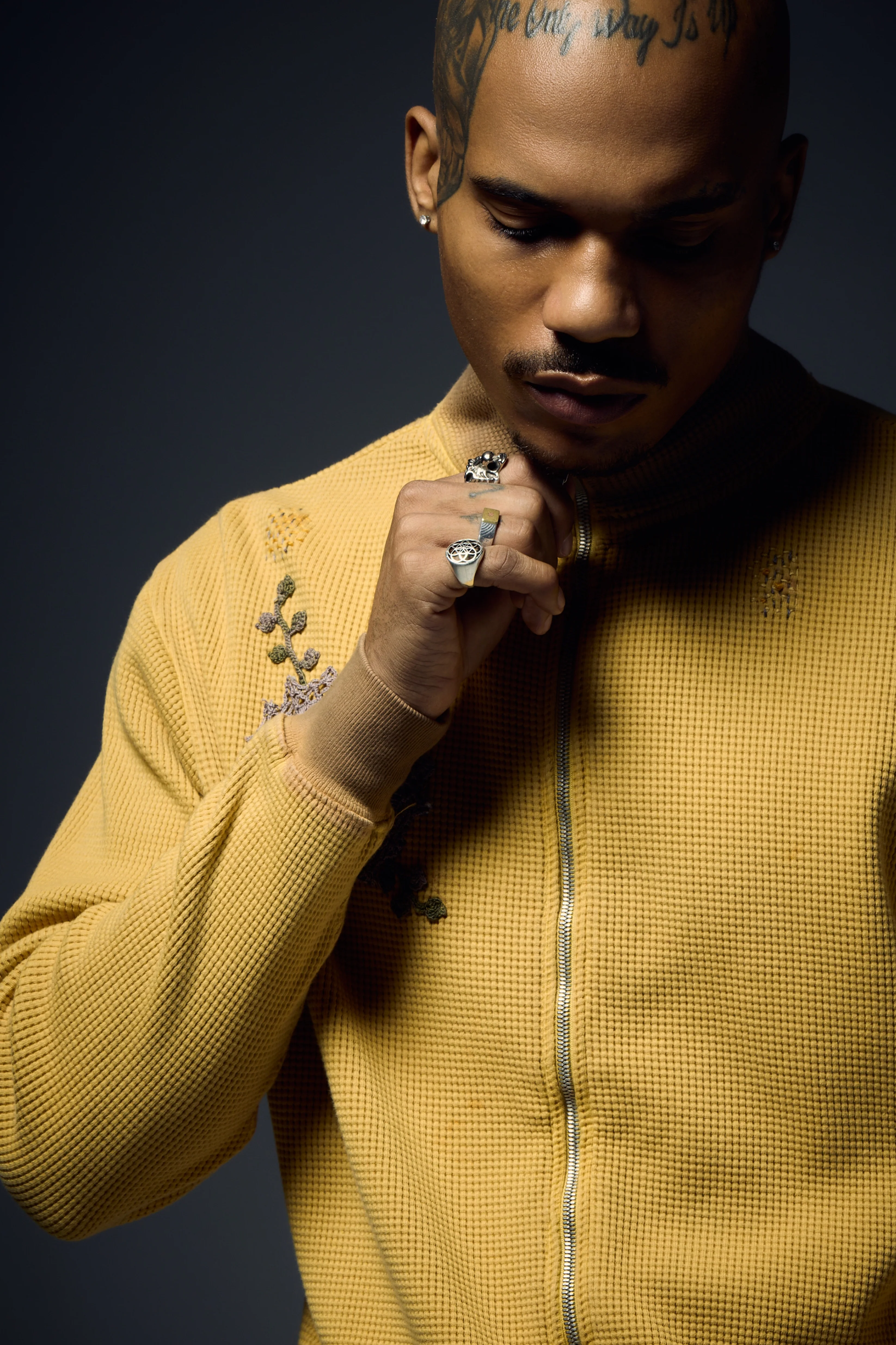 Waffle Zip Up Track Jacket x Bentgable Yellow 3 OF 13 - L - Image 4